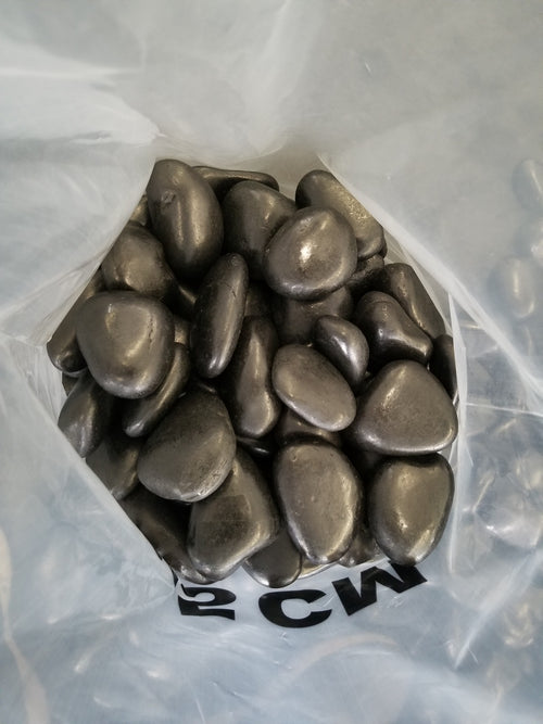 Natural Brown Polished Pebbles – 15kg