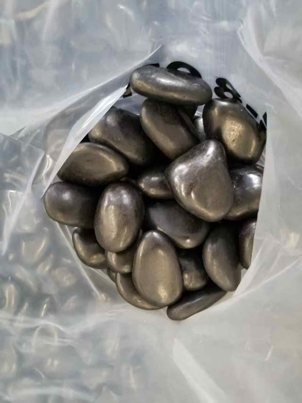 Natural Brown Polished Pebbles – 15kg