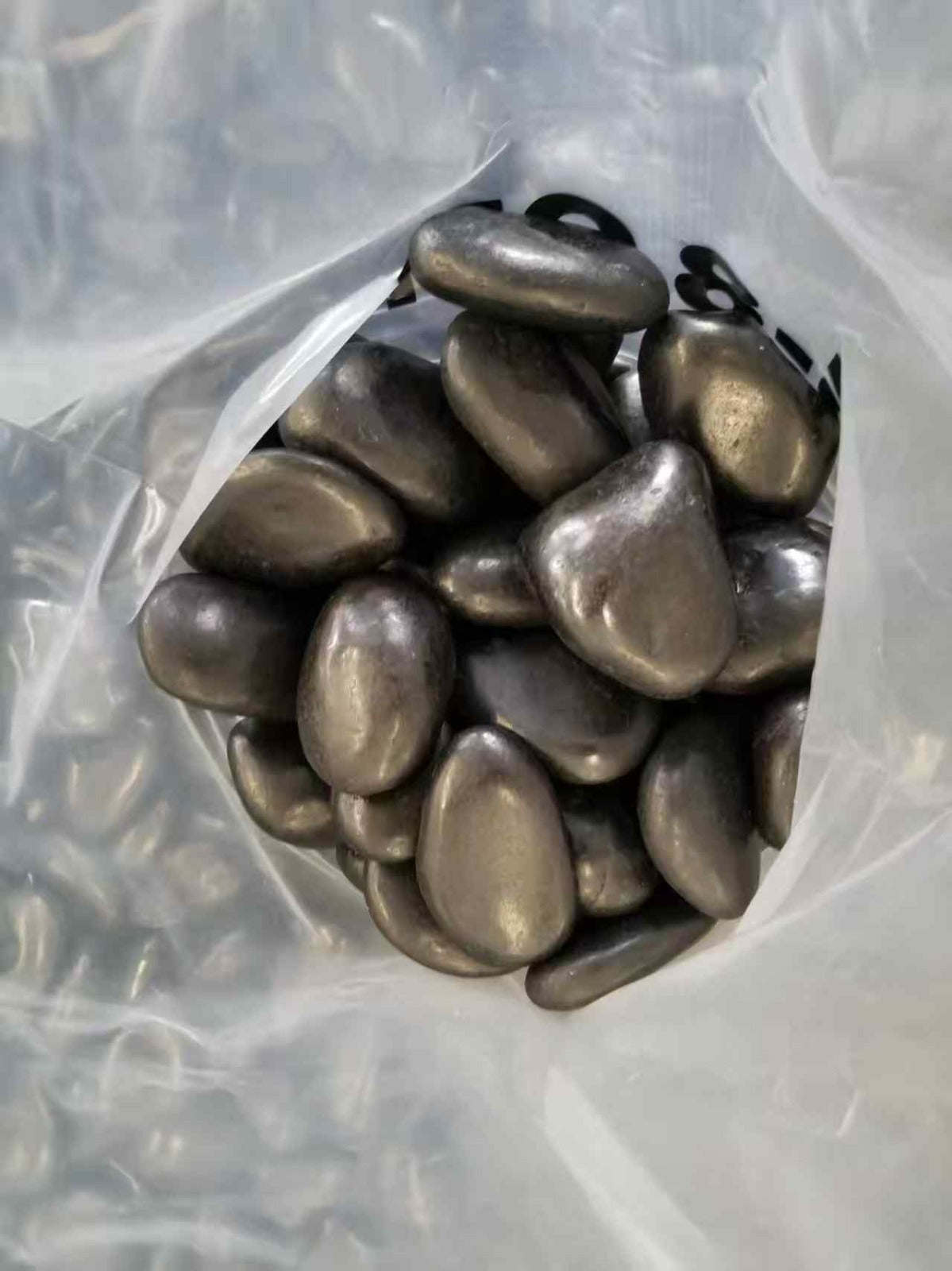 Natural Brown Polished Pebbles – 15kg